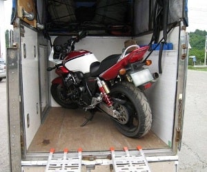 札幌から赤帽バイク陸送