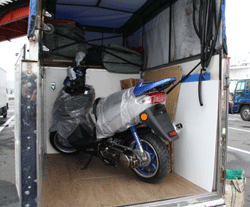 スクーター陸送