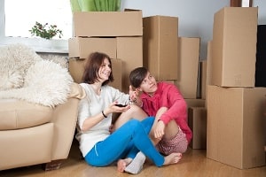 カップルで赤帽引っ越し